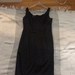 Black silk sheath